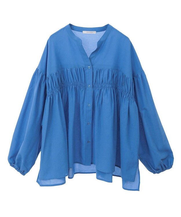 Green Parks シャーリングスキッパーシャツ Orange