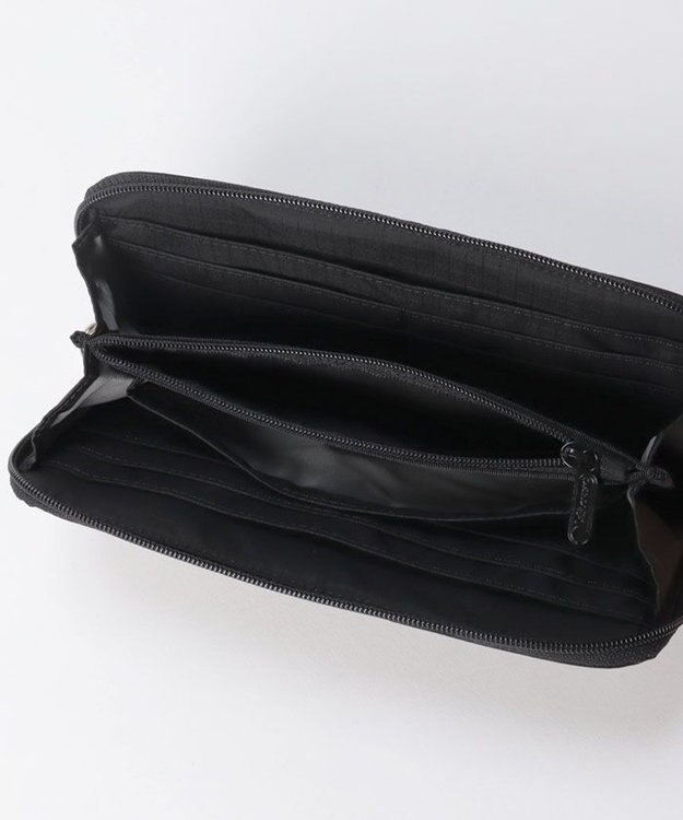 LeSportsac TECH WALLET WRISTLET/リサイクルドブラックJP リサイクルドブラックJP