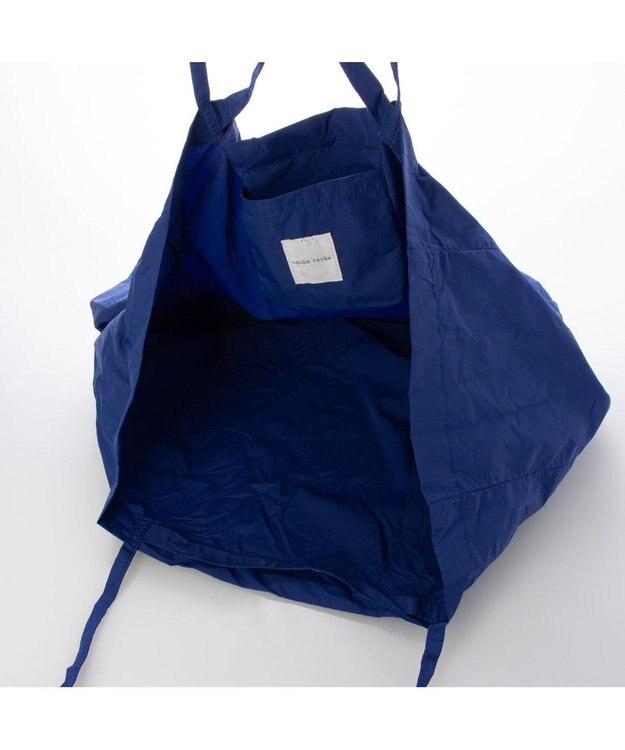 UNBILLION カシュカシュ cachecache / パッカブルナイロン2wayトート ブルー