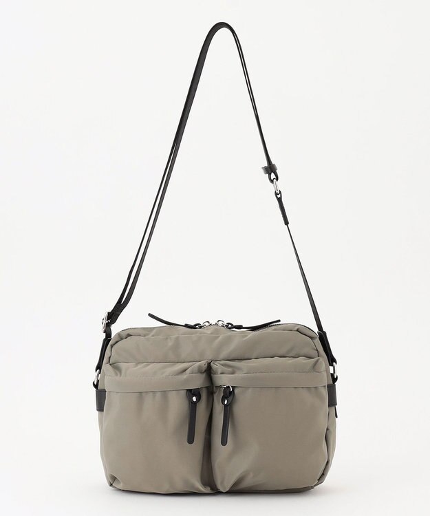 Y'SACCS ダブルポケットベーシックショルダー グレージュ