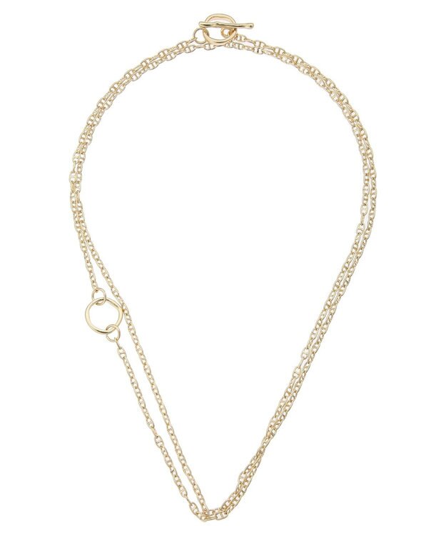 Green Parks ｅｖｅｒｙ　ｗａｌｋ．　マルチウェイＹ字ネックレス Gold