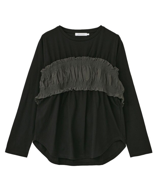 AMERICAN HOLIC ビスチェレイヤードプルオーバー Charcoal Gray