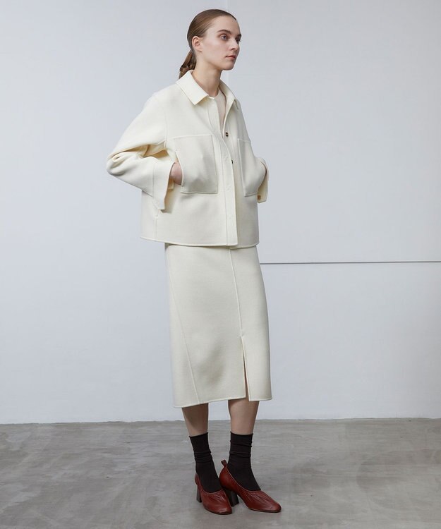 BEIGE， HANS / タイトスカート Vanilla