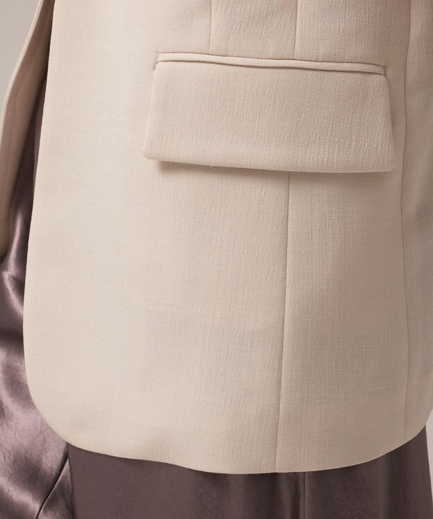 GRACE CONTINENTAL パフスリーブジャケット キナリ