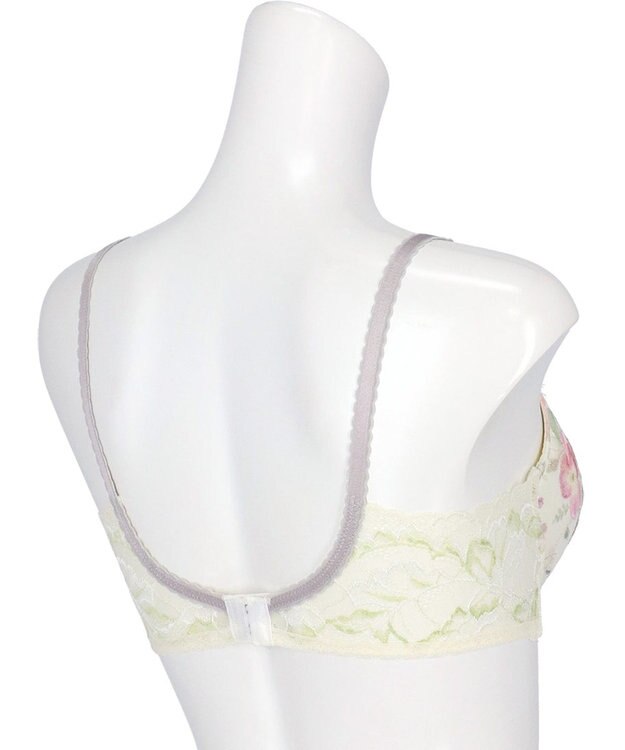 Wing ブラジャー 背中の段差をスムージング 脇高設計 バストの脇流れをブロック 【後ろ姿きれいブラ】 ブラ KB2722 ウイング／ワコール クリーム