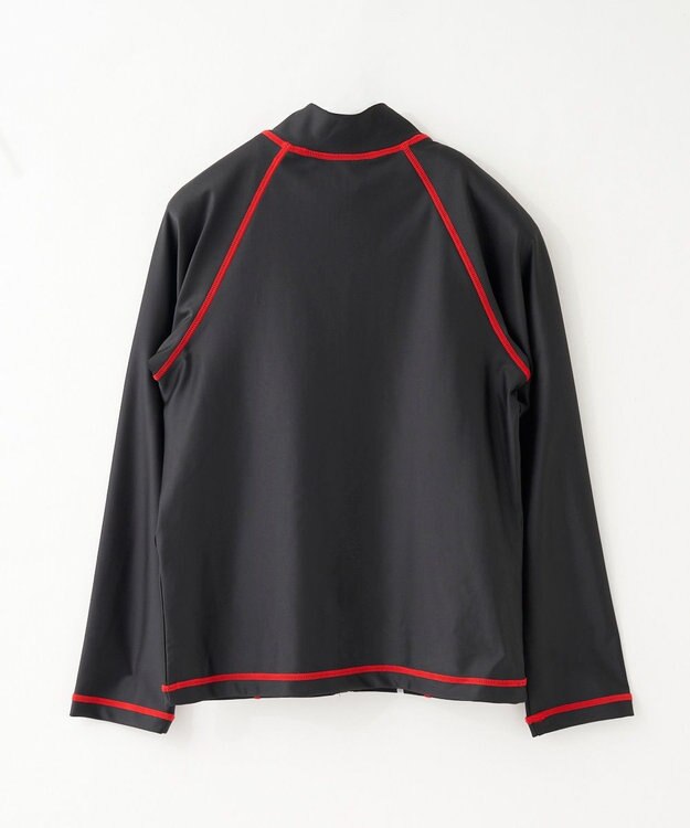 OP／FILA 【Reebok】長袖フルジップラッシュガード ブラック