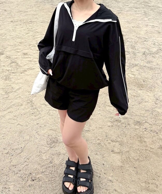 WEGO ラッシュガードショートパンツ ブラック