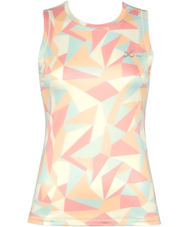 CW-X 【WOMEN】  CW-X アウター トップス Tシャツ ノースリーブ 吸汗速乾 UVカット率90％以上 DLY140 /ワコール オレンジ