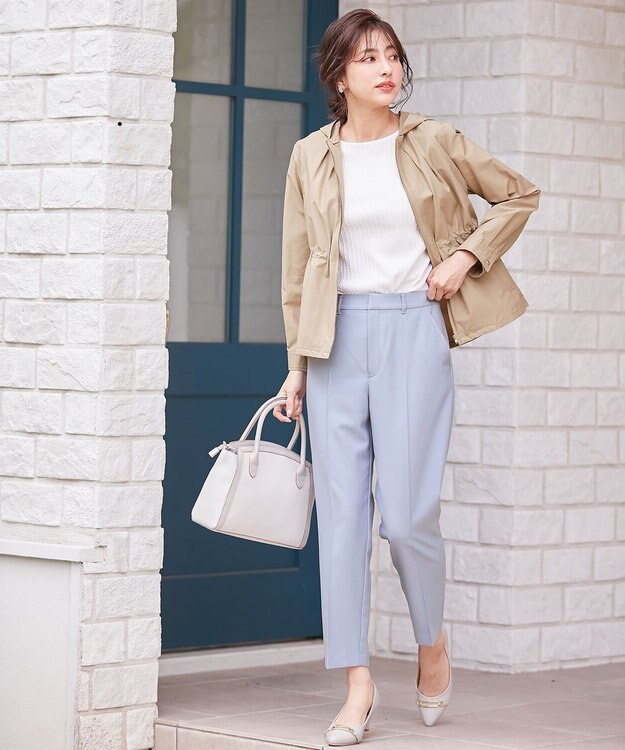 ANY SIS S 【WEB・一部店舗限定】ドロスト マウンテン パーカー ベージュ