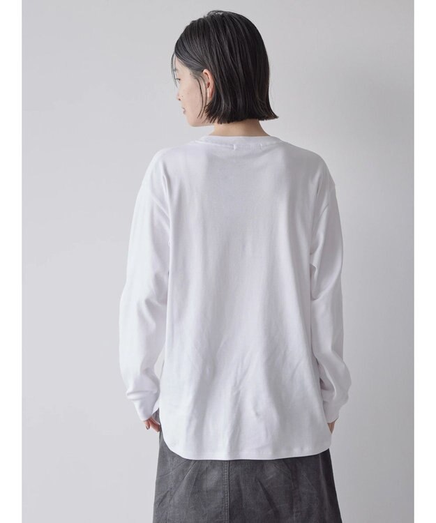 AMERICAN HOLIC ラウンドテールカットチュニック Off White