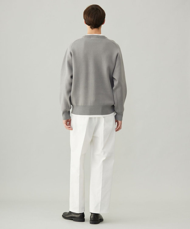 UNFILO MENS 【新色追加】FINE MOVE デニム タックパンツ [24年商品] ホワイト