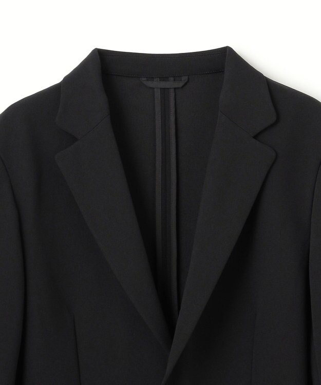 UNFILO MENS 【ストレッチ/シワになりにくい/洗える/接触冷感】BEAUTY MOVE テーラードジャケット ブラック