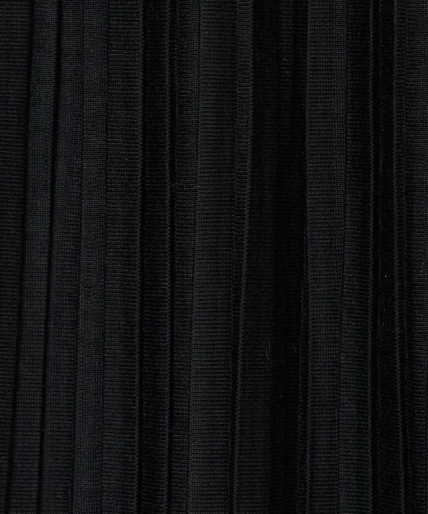 JOSEPH 【洗える】プリーテッドジャージー　ラウンドネックTシャツ Black