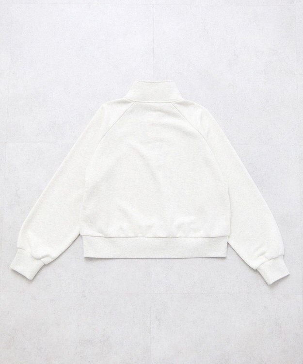 earth music&ecology チャンピオン　ｅｍａｅハーフジップ裏毛プルオーハ Oatmeal