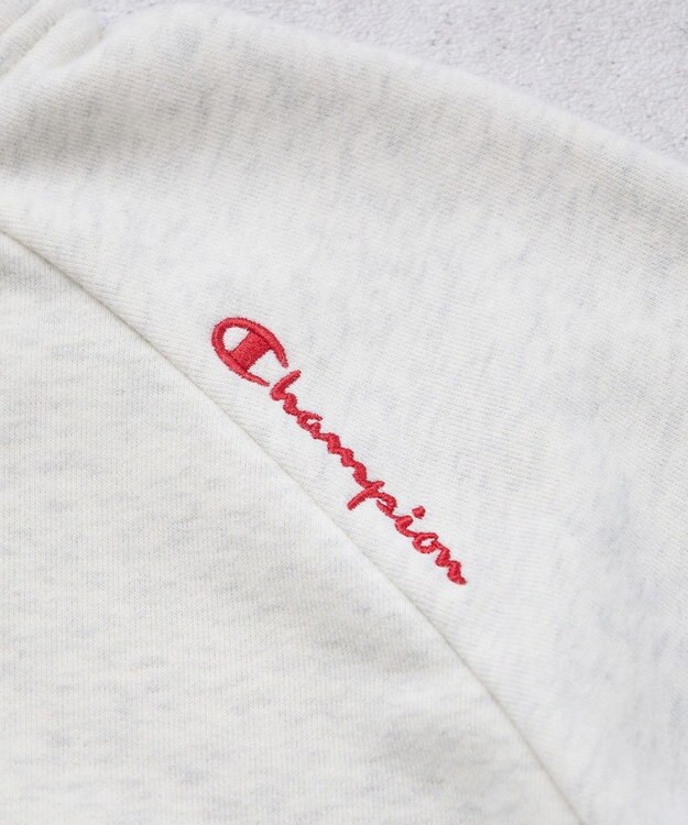 earth music&ecology チャンピオン　ｅｍａｅハーフジップ裏毛プルオーハ Oatmeal