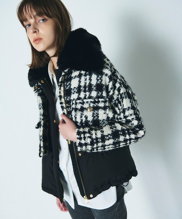 GRACE CONTINENTAL マルチWayジャケット ブラック