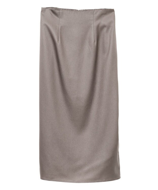 YECCA VECCA シャイニーロングスカート Mocha