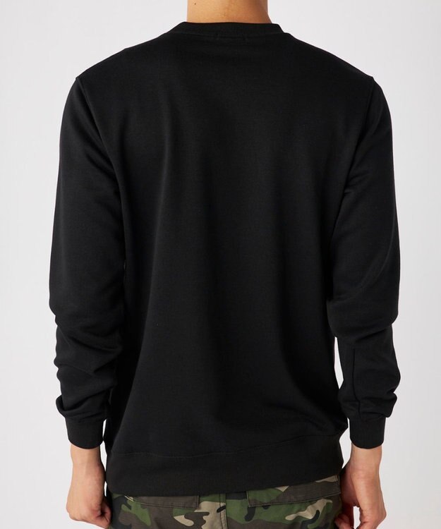 FILA GOLF／marie claire 【FILA GOLF】ベーシックロングスリーブスウェット ブラック