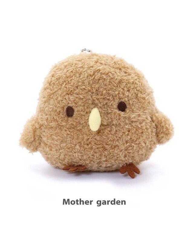 Mother garden マザーガーデン こぴよフレンズ 《こまる》 キーホルダー 茶系