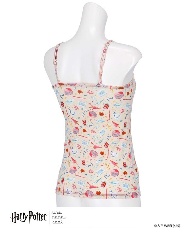 une nana cool 【ハリー・ポッターコラボ】Harry Potter × une nana cool カップ付きキャミソール CR