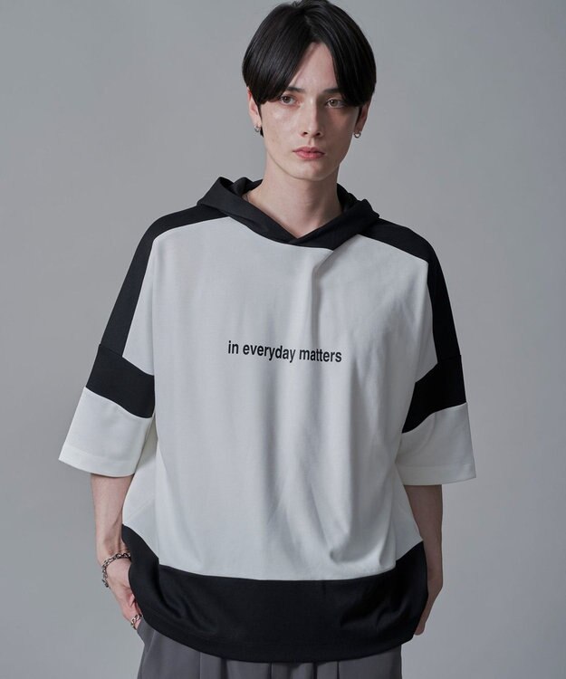 WEGO ドルマンポンチフードT（SS） ホワイト