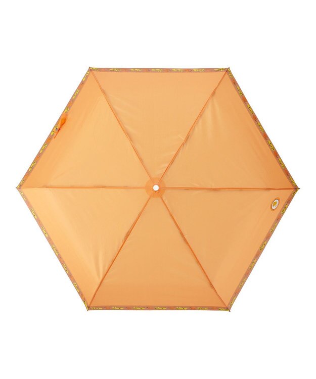 MOONBAT アデリアレトロ×estaa 折りたたみ傘 ズーメイト ライトオレンジ