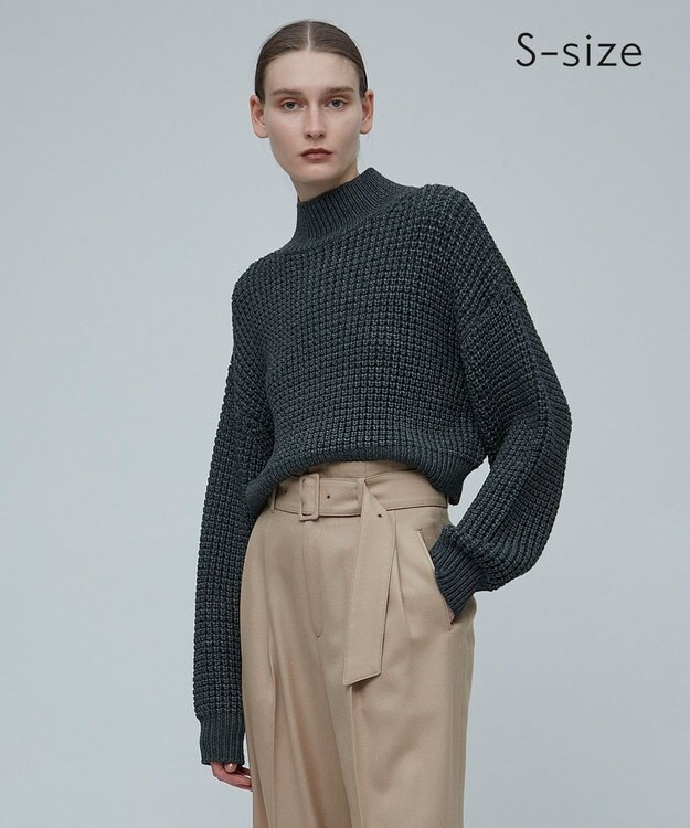 BEIGE， 【S-size】LINOIS/ プルオーバーニット トップス C.Gray