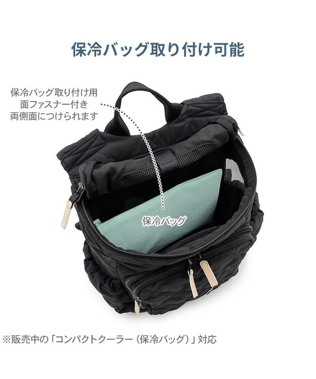 PET PARADISE ペットパラダイス ナチュラル キルティング ハグ＆リュック Ｌ 小型犬 ブラック