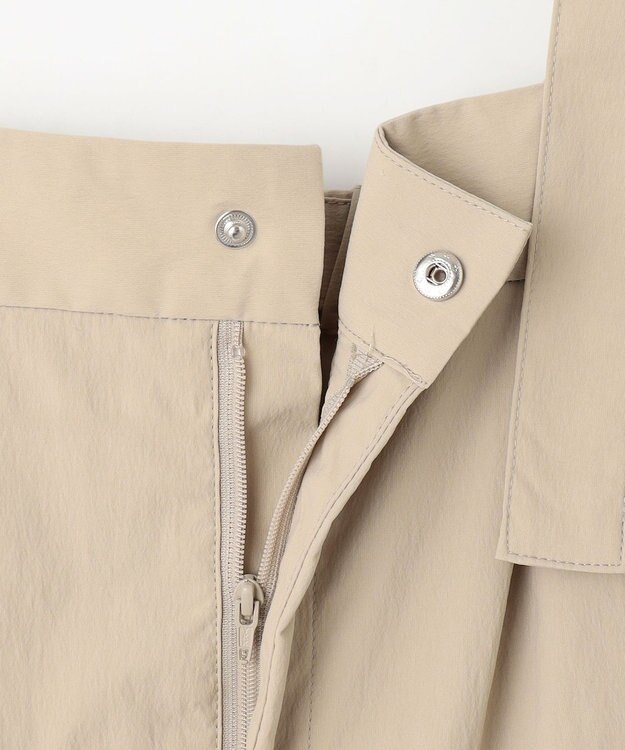 ANY L 【南明奈さんコラボ】撥水サロペット サンド