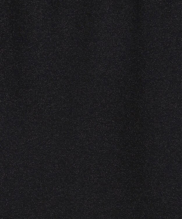 UNFILO 【MAG×スタイリストコラボ】イージーケアシャツ×ラメIラインスカート ブラック×ブラック