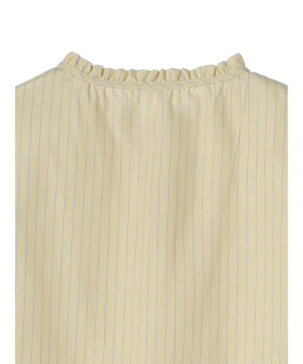 Green Parks スタンドフリルアソートブラウス Yellow
