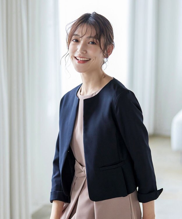 Tiaclasse 【新色追加・洗える】タックポケットジャレロ ネイビー