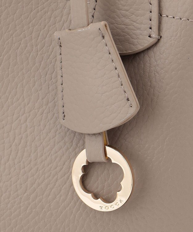 TOCCA NOBLESSE LEATHERTOTE レザートートバッグ ブラウン系