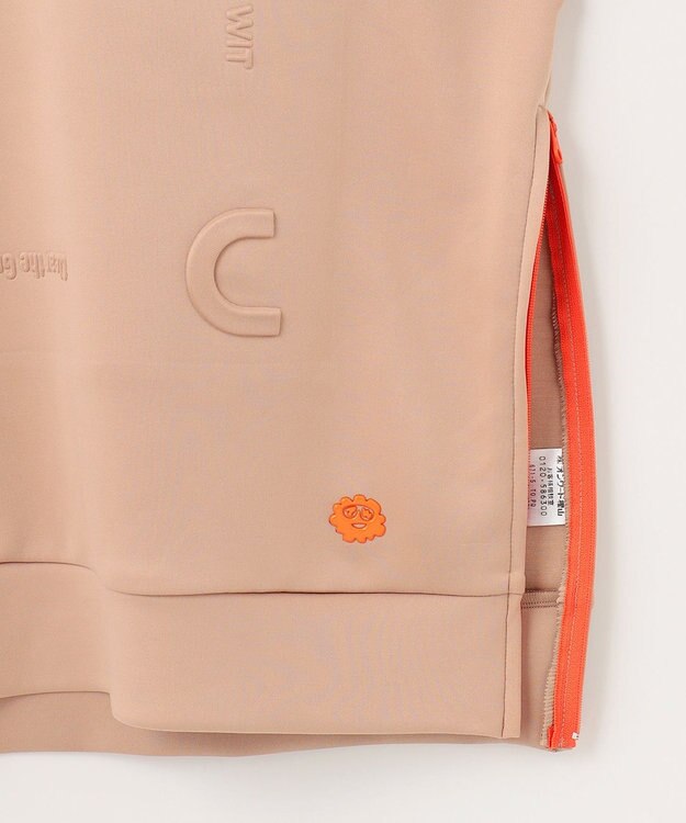 PW CIRCULUS 【WOMEN】 デタッチャブルフーディー ベージュ系