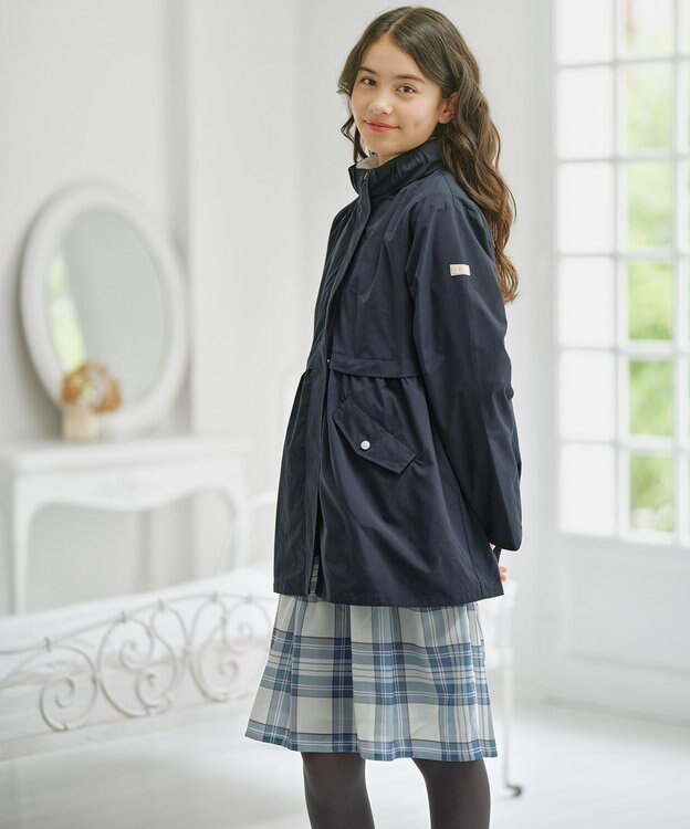 組曲 KIDS 【150-170㎝】3WAY モッズコート ネイビー系