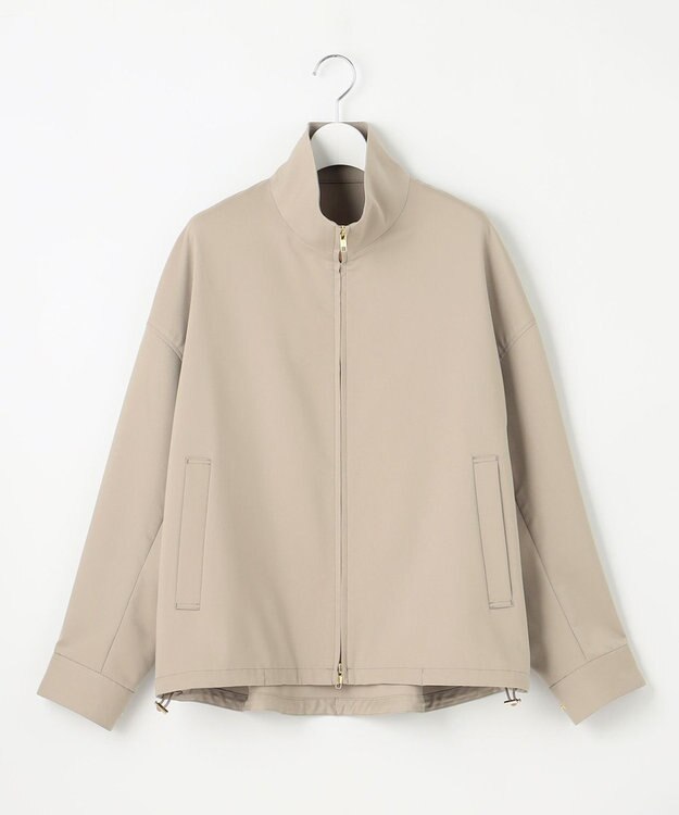 23区 【エステータ】ライトダブルクロス ブルゾン グレージュ