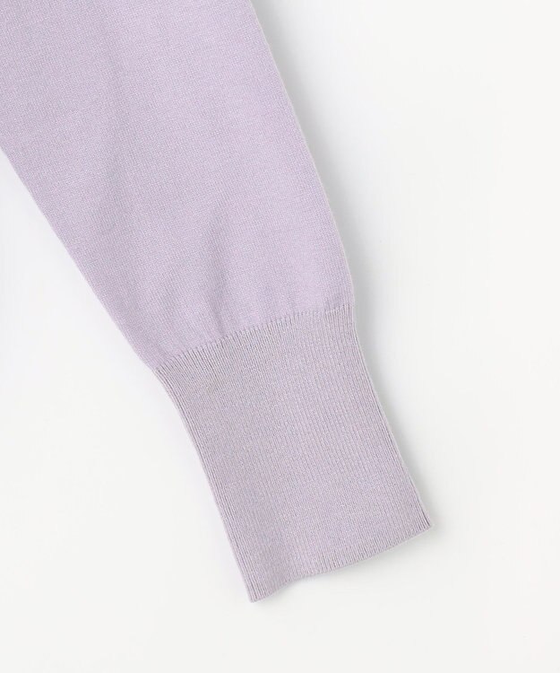 ANY SIS 【WEB・一部店舗限定】オフショルダー ニット ラベンダー