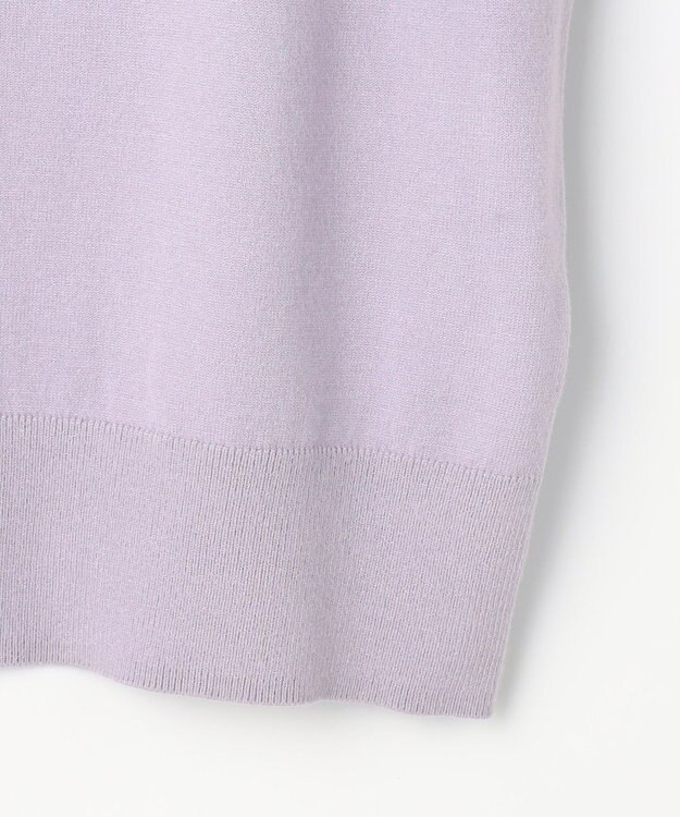 ANY SIS 【WEB・一部店舗限定】オフショルダー ニット ラベンダー