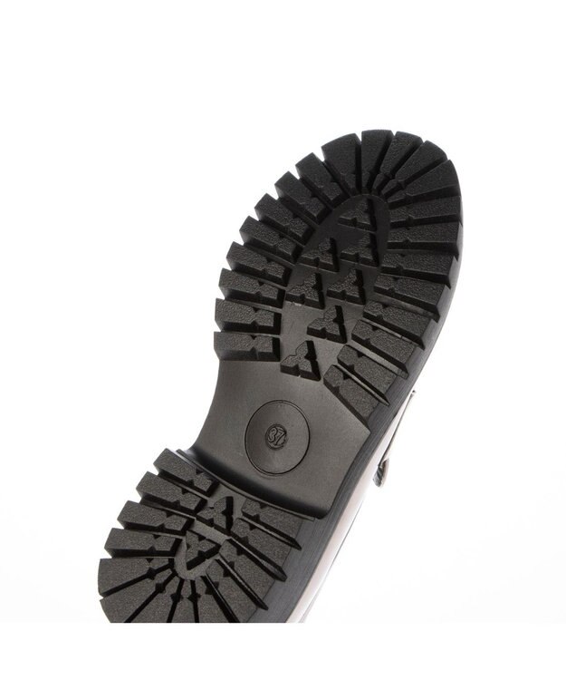 MODE ET JACOMO <noyau>厚底ソールローファー シルバー