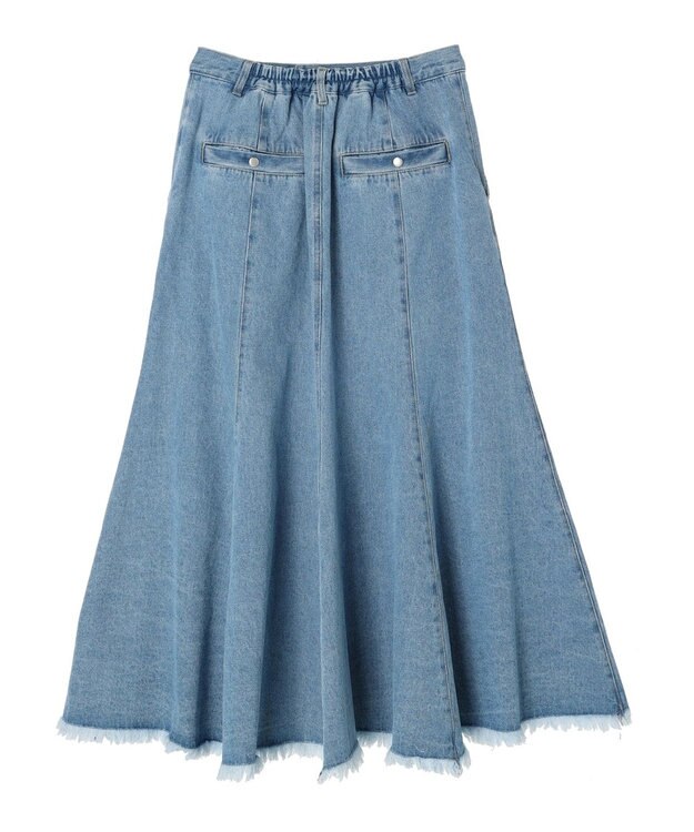 Green Parks ・ＳＵＧＡＲ　ＳＰＯＯＮ　デニムマーメイドスカート Light Indigo
