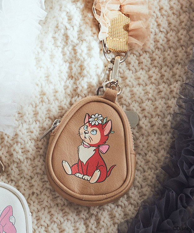 earth music&ecology Ｄｉｓｎｅｙ／チュールフリルスマホショルダー Beige