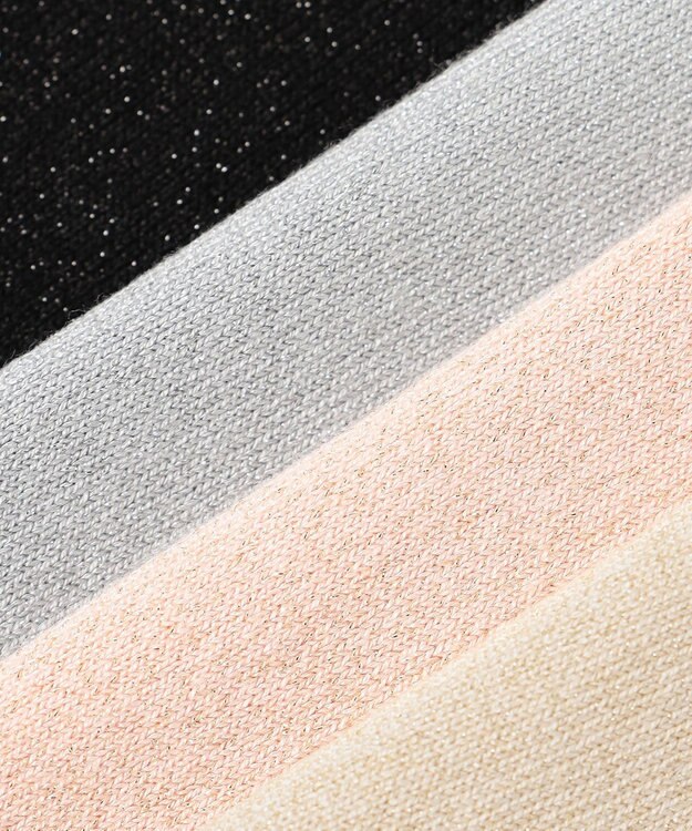 23区 S 【APPLAUDIR】コンパクト ドルマンスリーブ ラメカーディガン ブラック