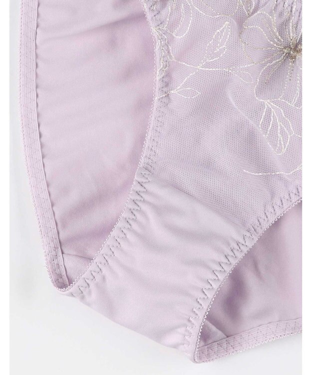 AMPHI ブラジャー ショーツセット 自然なまる胸メイク 【ブラ＆ショーツセット】 上下セット ブラ BCC231 アンフィ／ワコール パープル