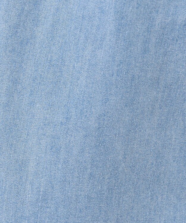 ANY KIDS 裾 スカラップ ショートパンツ デニムブルー