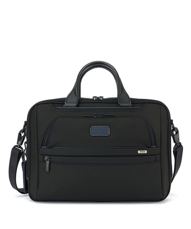 TUMI TUMI ALPHA (アルファ) ミディアム・15インチ・ブリーフケース ブラック/ネイビー