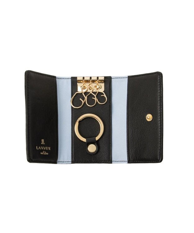 LANVIN en Bleu デクール キーケース ブラック
