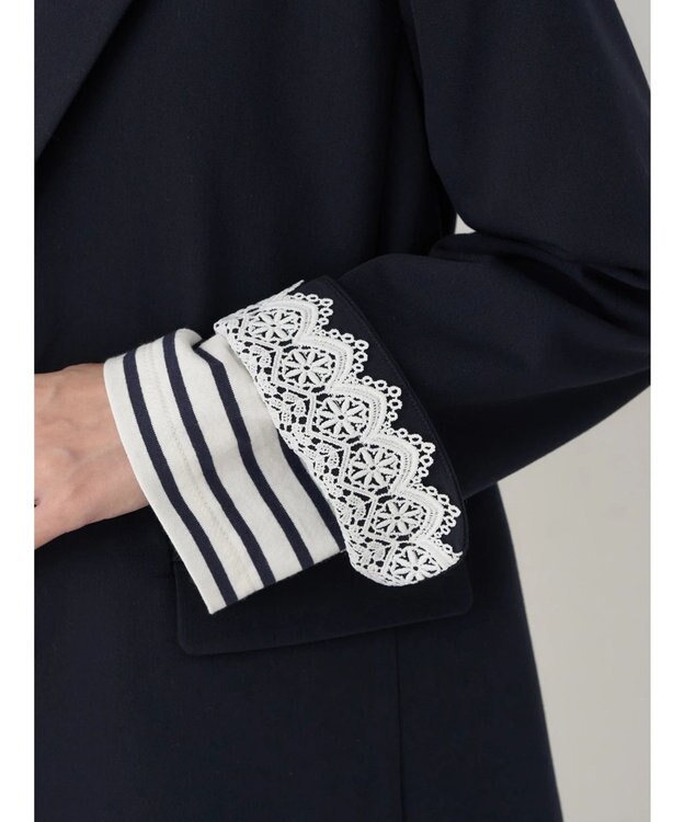 earth music&ecology シングルテーラードジャケット Navy