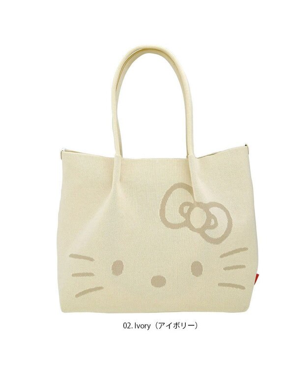 ROOTOTE 8381【サンリオ】IP.ミディアム.ルフル.ハローキティ-A 02：アイボリー