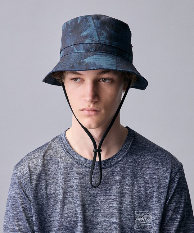 JOSEPH ABBOUD MOUNTAIN 【パッカブル・速乾・ストレッチ】ライトスラブボタニカルプリント ネイビー系5