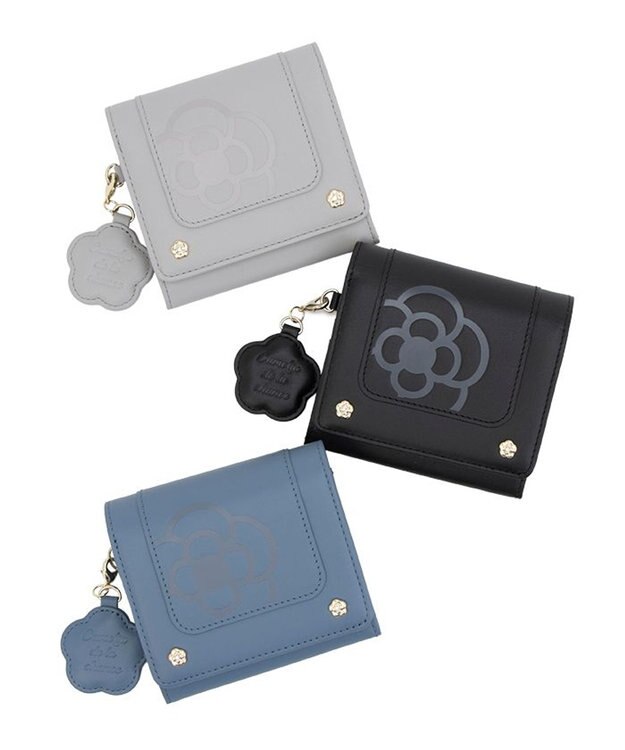 CLATHAS カシス 二つ折り財布 ライトグレー